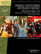 Three Centuries of Piano Music piano sheet music cover